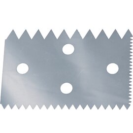 comb scraper stainless steel  L 110 mm product photo