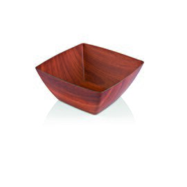 bowl POLYSTYROL WOOD serving dishes 9000 ml polystyrol wood look 340 mm  x 340 mm  H 115 mm product photo