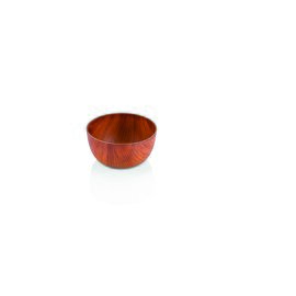 bowl POLYSTYROL WOOD serving dishes 2200 ml polystyrol wood look Ø 200 mm  H 95 mm product photo