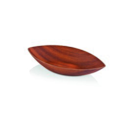 bowl POLYSTYROL WOOD serving dishes 2500 ml polystyrol wood look 415 mm  x 205 mm  H 70 mm product photo