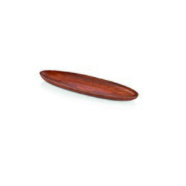 bowl POLYSTYROL WOOD serving dishes polystyrol wood look 290 mm  x 90 mm  H 20 mm product photo