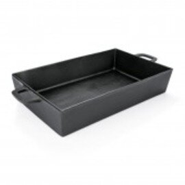 roasting pan  • cast iron | 520 mm  x 310 mm  H 100 mm | 2 cast-on double handles product photo