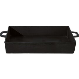 roasting pan  • cast iron | 400 mm  x 280 mm  H 75 mm | 2 cast-on handles product photo