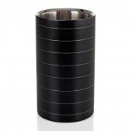 bottle cooler stainless steel black double-walled  Ø 115 mm  H 200 mm product photo