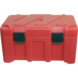 GN thermal transport container red  | 600 mm  x 400 mm  H 200 mm product photo