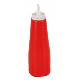 squeeze bottle 450 ml plastic red screw cap |locking cap Ø 75 mm H 200 mm product photo