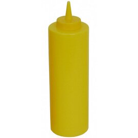 squeeze bottle 700 ml plastic yellow screw cap |locking cap Ø 70 mm H 250 mm product photo
