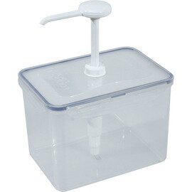 sauce dispenser transparent 3.9 ltr  L 230 mm  H 160 mm product photo