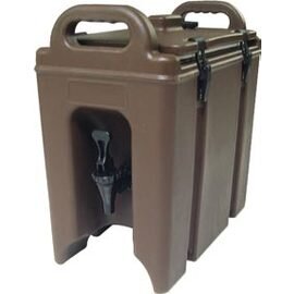 B-Stock | beverage thermo container, plastic, stackable, with drainage tap, dark brown, Inh .: 7 ltr. product photo