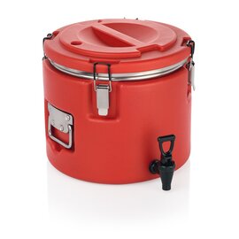 thermal transport container red 15 ltr Ø 340 mm  H 290 mm product photo