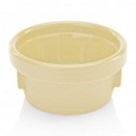 thermo bowl HOSPITAL 350 ml polypropylene reusable cream white Ø 125 mm  H 60 mm product photo