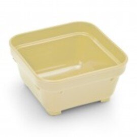 stew bowl HOSPITAL 300 ml reusable yellow 100 mm  x 100 mm  H 50 mm product photo