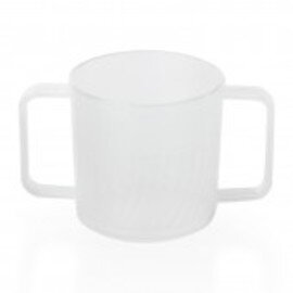 mug HOSPITAL 300 ml polypropylene transparent 2 handles Ø 78 mm  H 80 mm product photo