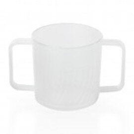 mug HOSPITAL 300 ml polypropylene transparent 2 handles Ø 78 mm  H 80 mm product photo