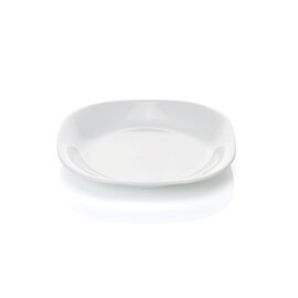 plate white square | 225 mm  x 225 mm | reusable product photo