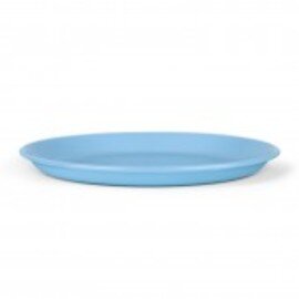 plate of polypropylene PICKNICK blue  Ø 200 mm | reusable product photo