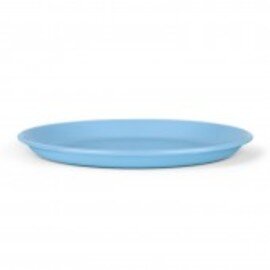 plate of polypropylene PICKNICK blue  Ø 200 mm | reusable product photo