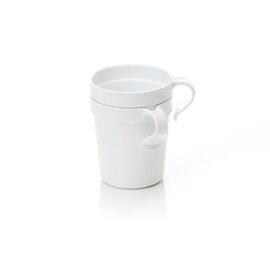 mug 30 cl polypropylene white Ø 80 mm  H 90 mm product photo  S