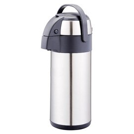 vacuum pump jug 5 ltr stainless steel stainless steel insert pressure cap  H 400 mm product photo