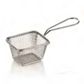 serving frying basket stainless steel | 105 mm x 90 mm H 70 mm product photo