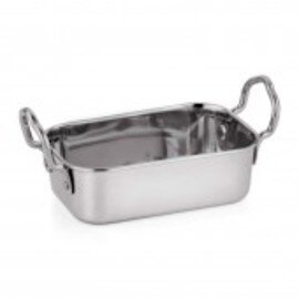 mini serving wok  • stainless steel | 145 mm  x 95 mm  H 45 mm product photo
