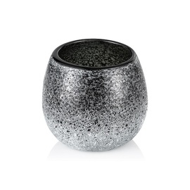 tea light holder Frosted Olive glass Ø 95 mm H 90 mm product photo