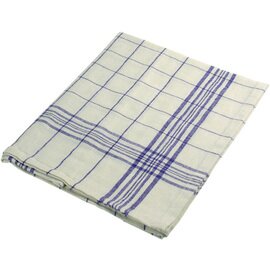 drying up towel cotton blue white | 700 mm  x 500 mm product photo