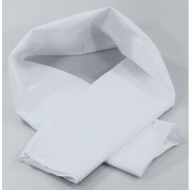 neckerchief cotton white  L 1080 mm  B 600 mm product photo