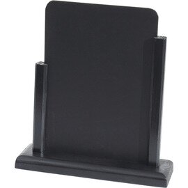 table display stand • wood black L 135 mm H 210 mm product photo