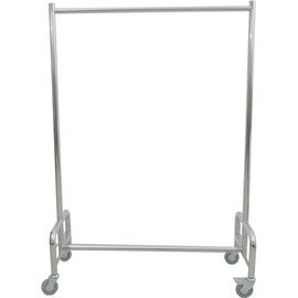 mobile wardrobe 4 swivel castors 2 braked castors 1200 mm  x 530 mm  H 1700 mm product photo