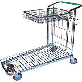 luggage trolley steel | wheel Ø 150 mm H 970 mm product photo