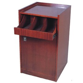 Cutlery station 550 mm  x 550 mm  H 850 mm with 1 drawer with wing door product photo