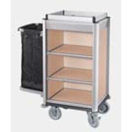 housekeeping cart bright edge profiles|bright wood look | 1 laundry bag product photo