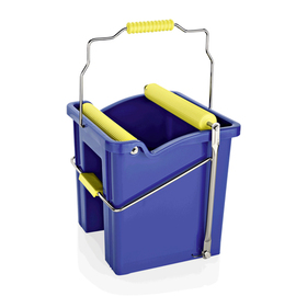 wring bucket plastic blue 12.5 l | mop wringer product photo