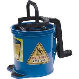 mobile bucket with pedal plastic 16 ltr product photo