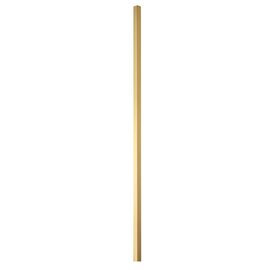 edge protector shiny brass straight  | 1250 mm  x 25 mm  H 25 mm product photo