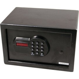 room safe black locking system electronic  L 280 mm product photo