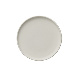 plate flat ONE LIGHT ROCK stoneware Ø 220 mm product photo