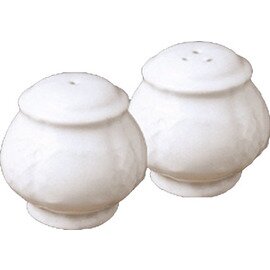 salt shaker BAVARIA porcelain fine lined texture  H 50 mm product photo