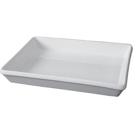 baking mould porcelain white 285 mm  x 190 mm  H 35 mm product photo