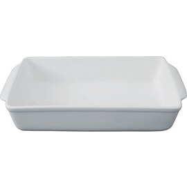 baking mould porcelain white 410 mm  x 220 mm  H 70 mm product photo