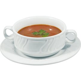 soup saucer Hamburg ROSENGARTEN porcelain white Ø 170 mm product photo