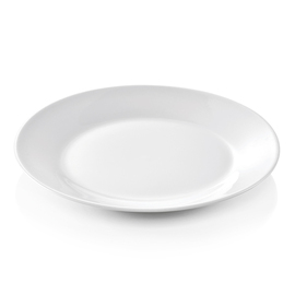 plate Blanko porcelain white flat Ø 190 mm product photo