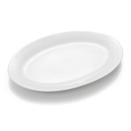 CLEARANCE | roast meat plate ASOLIA porcelain white oval | 230 mm  x 165 mm product photo