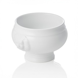soup tureen porcelain | white | 1000 ml lion's head Ø 135 mm H 120 mm product photo