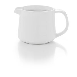 little jug HAMBURG porcelain white 300 ml H 80 mm product photo