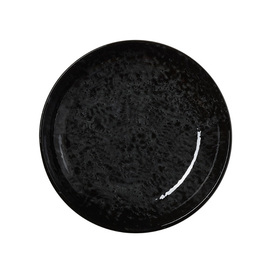 plate deep Ø 210 mm VIDA NIGHT porcelain black product photo