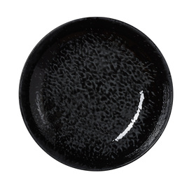 plate deep Ø 250 mm VIDA NIGHT porcelain black product photo