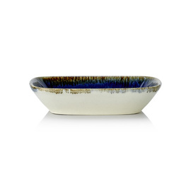 bowl 0.06 ltr VIDA DARK OCEAN porcelain blue rectangular 120 mm x 80 mm product photo  S