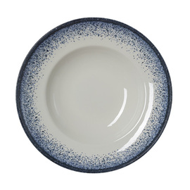 pasta plate deep Ø 275 mm VIDA MARINA porcelain blue white product photo